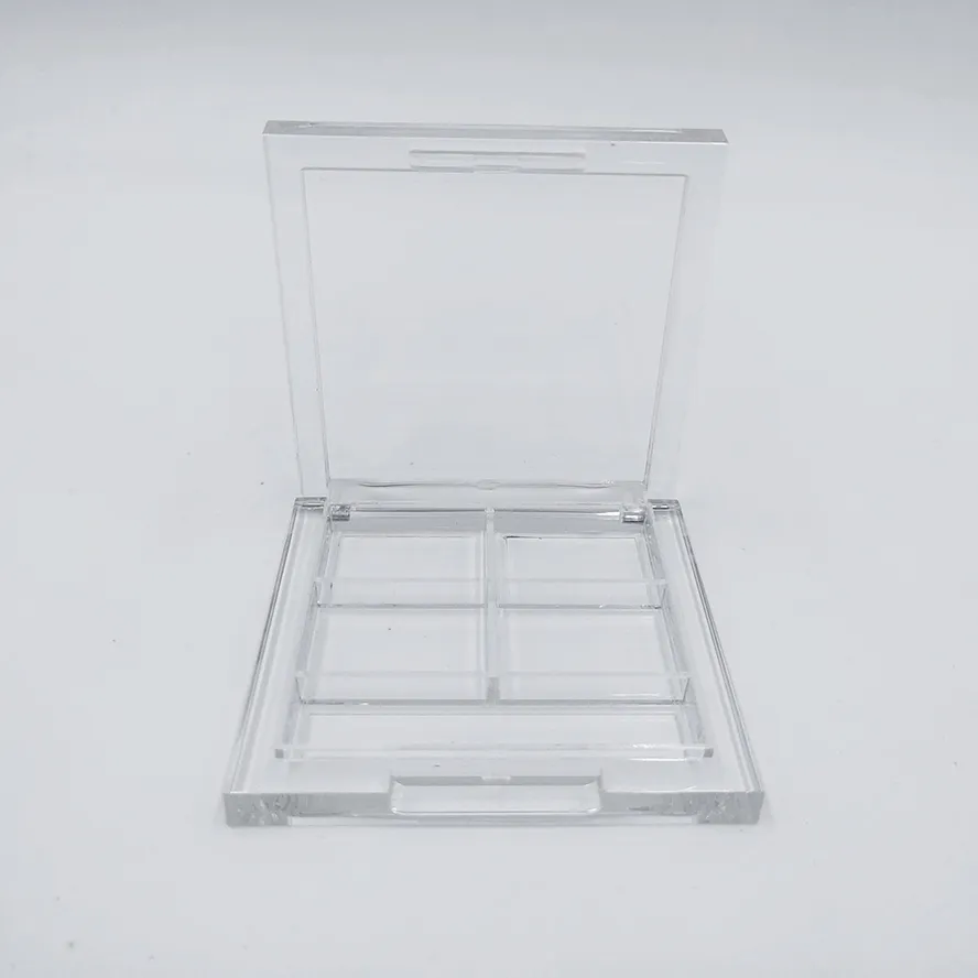 절묘한 맞춤형 투명 빈 화장품 아이섀도 팔레트