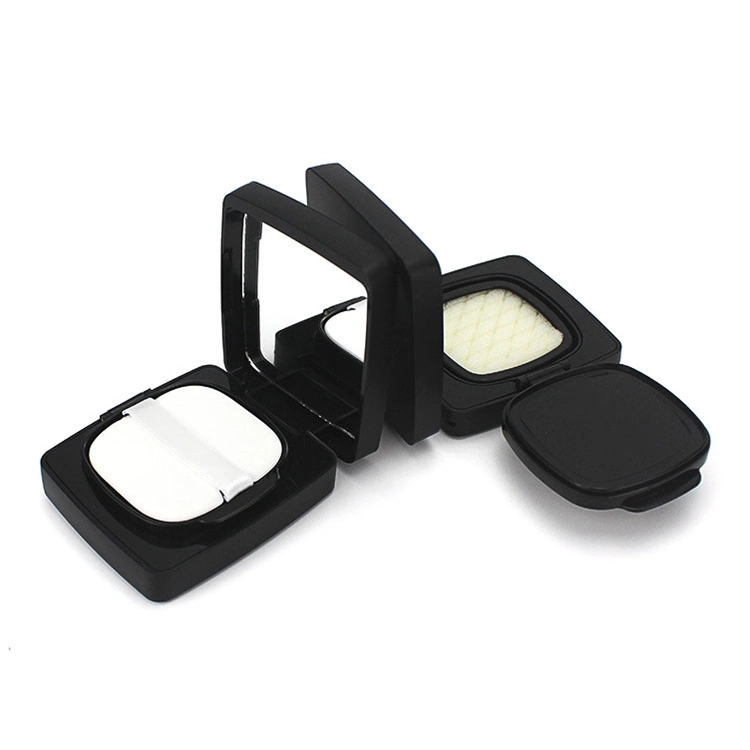 Luxury Empty Black White Rose Gold Square Bb Cc Cream Plastic Packaging Cosmetic Beauty Air Cushion Case Box