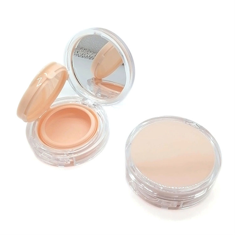 Fabric Cover in Stock 15g Round Shaped Air Bb Cushion Case Empty Foundation Cases Cushion Compact Cc Cushion Case for Liquid Foundation