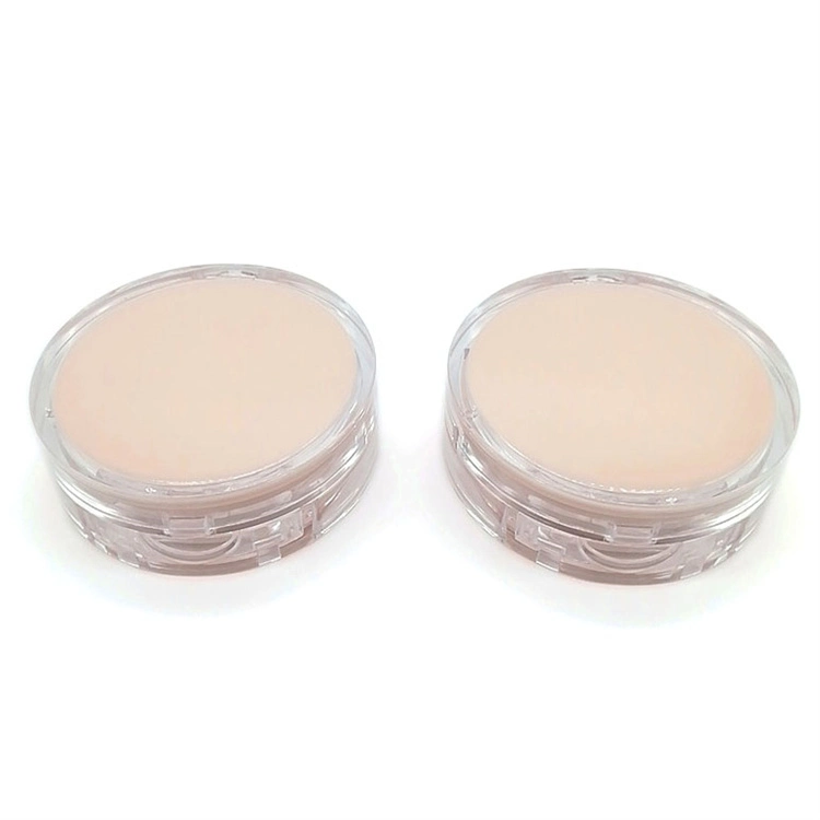 Fabric Cover in Stock 15g Round Shaped Air Bb Cushion Case Empty Foundation Cases Cushion Compact Cc Cushion Case for Liquid Foundation