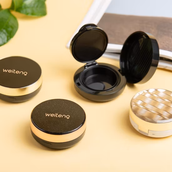 콤팩트한 파우더 포장에 빈 쿠션 파운데이션 케이스 무료 샘플